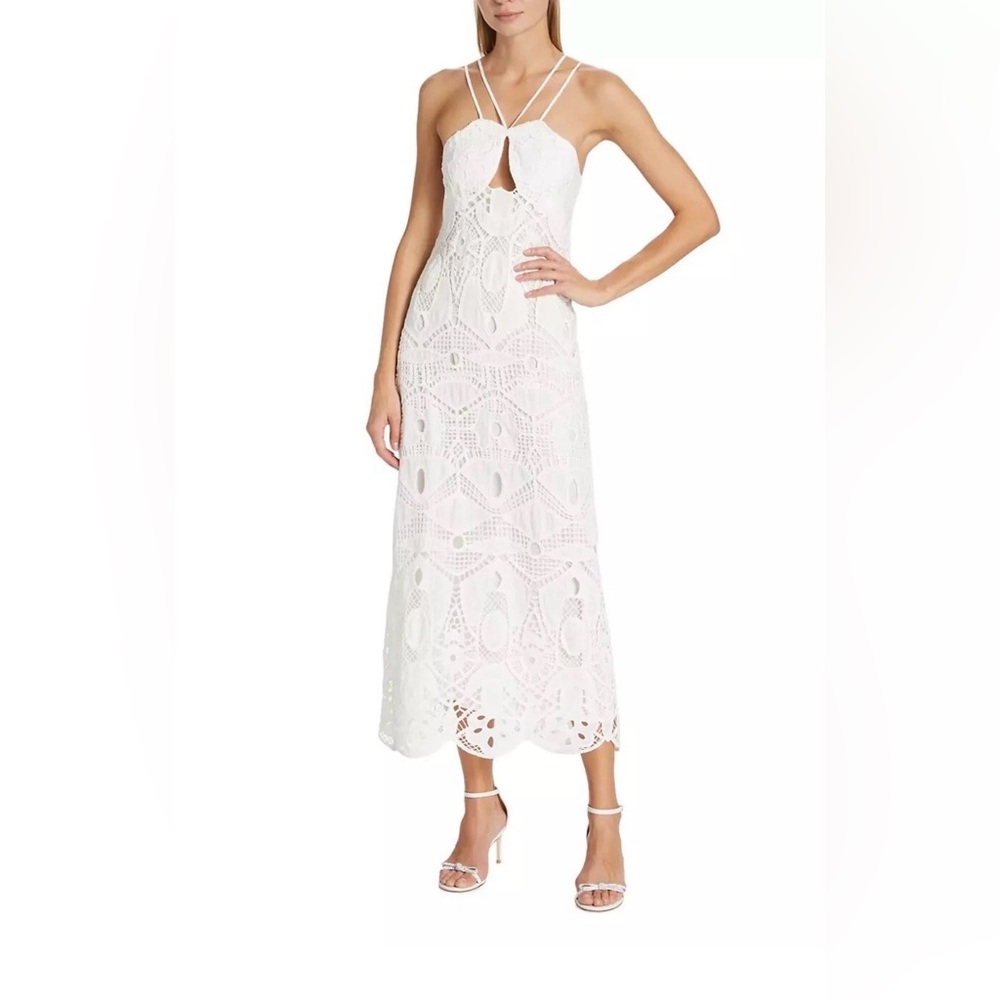 Cult Gaia White Lace Dress - Picture 5 of 11